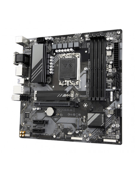 GIGABYTE B760M DS3H Scheda Madre - Supporta processori Intel Core 14ª generazione, VRM digitale a 6+2+1 fasi, fino a 7600MHz DD