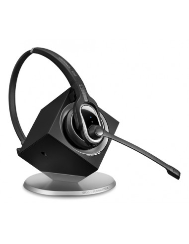 EPOS | SENNHEISER IMPACT DW Pro 1 PHONE - EU Auricolare Wireless A Padiglione Ufficio Nero, Argento