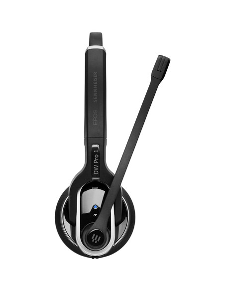 EPOS | SENNHEISER IMPACT DW Pro 1 PHONE - EU Auricolare Wireless A Padiglione Ufficio Nero, Argento