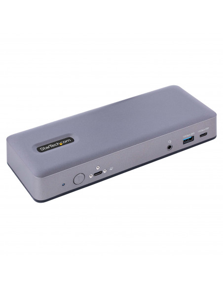 StarTech.com Docking Station USB-C - Dock USB Tipo C Multi Monitor - HDMI/DP/USB- C con DP Alt-mode - 3x 4K30Hz/2x 4K60Hz - Hub 