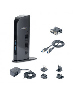 StarTech.com Docking station Universale USB 3.0 per laptop DVI HDMI - Dual-Monitor con Ethernet audio 2
