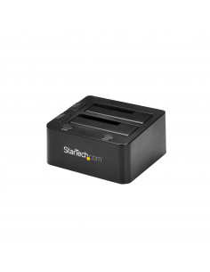 StarTech.com Docking Station USB 3.0 per doppio Hard Disk SSD / SATA da 2.5" / 3.5" con UASP 2