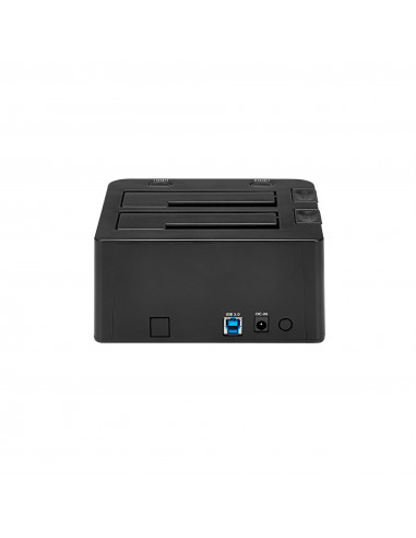 StarTech.com Docking Station USB 3.0 per doppio Hard Disk SSD / SATA da 2.5" / 3.5" con UASP
