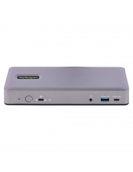 StarTech.com Docking Station USB-C - Dock USB Tipo C Multi Monitor - HDMI/DP/USB- C con DP Alt-mode - 3x 4K30Hz/2x 4K60Hz - Hub 