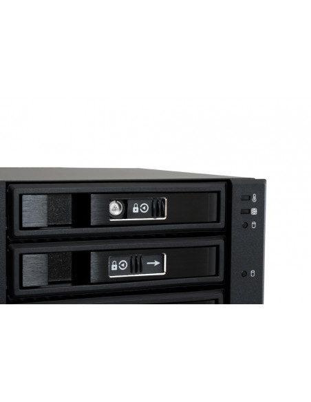 Chieftec CBP-3141SAS pannello drive bay Nero