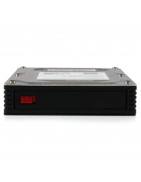 StarTech.com Box esterno adattatore per dischi rigidi SATA da 2,5" a 3,5" in alluminio con altezza massima SSD / HDD di 12,5 mm
