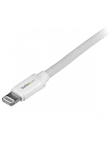 StarTech.com Cavo lungo connettore lightning a 8 pin Apple bianco da 2 m a USB per iPhone / iPod / iPad