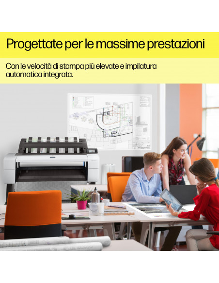 HP Designjet Stampante T1600 PostScript da 36”