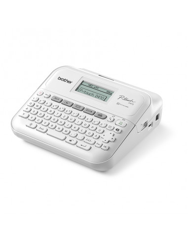 Brother PT-D410 stampante per etichette (CD) Trasferimento termico 180 x 180 DPI 20 mm/s Cablato TZe QWERTY