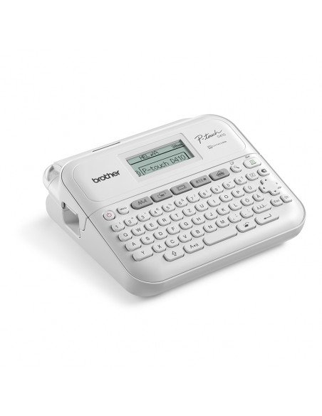 Brother PT-D410 stampante per etichette (CD) Trasferimento termico 180 x 180 DPI 20 mm/s Cablato TZe QWERTY