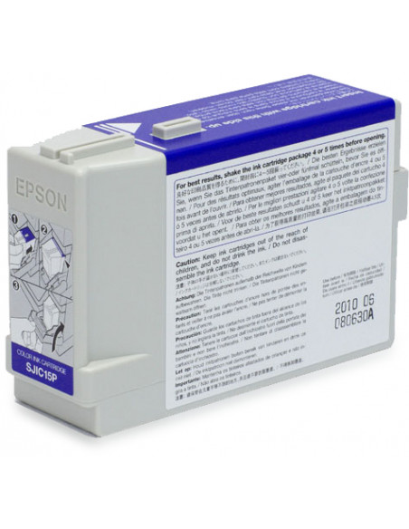 Epson SJIC15P(CMY): Ink cartridge for ColorWorks C3400 and TM-C610 (CMY)