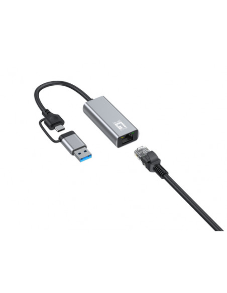 LevelOne USB-0423 scheda di rete e adattatore Ethernet 2500 Mbit/s