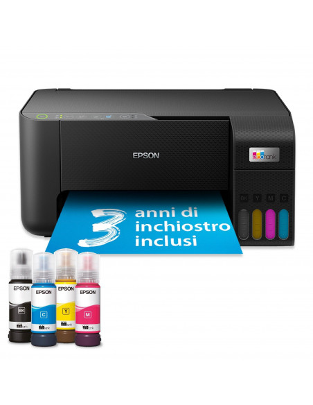 Epson EcoTank ET-2860 Ad inchiostro A4 5760 x 1440 DPI 33 ppm Wi-Fi