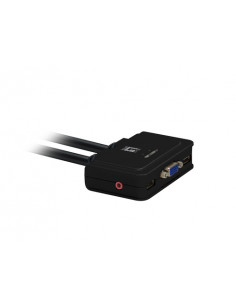 LevelOne KVM-0223 switch per keyboard-video-mouse (kvm) Nero 2