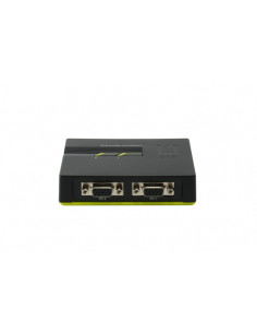 LevelOne KVM-0222 switch per keyboard-video-mouse (kvm) Nero, Verde 2