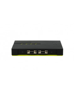 LevelOne KVM-0422 switch per keyboard-video-mouse (kvm) Nero, Verde 2