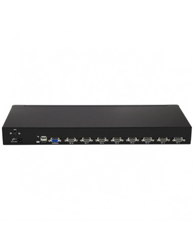 StarTech.com Kit Switch KVM USB montabile a rack 1U 8 porte con funzione OSD e cavi