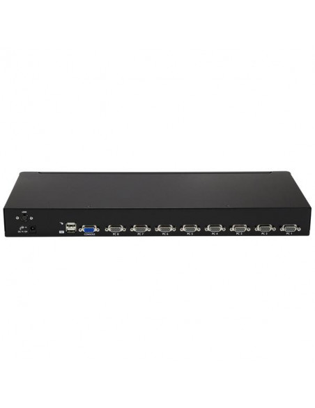 StarTech.com Kit Switch KVM USB montabile a rack 1U 8 porte con funzione OSD e cavi