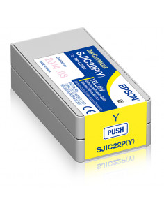 Epson SJIC22P(Y): Ink cartridge for ColorWorks C3500 (yellow)