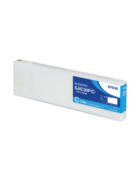 Epson SJIC30P(C): Ink cartridge for ColorWorks C7500G (Cyan)