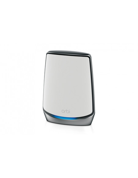 NETGEAR Orbi RBS850 AX6000 WiFi 6 Mesh Sattelite Banda tripla (2.4 GHz/5 GHz/5 GHz) Wi-Fi 6 (802.11ax) Grigio, Bianco 4 Interno
