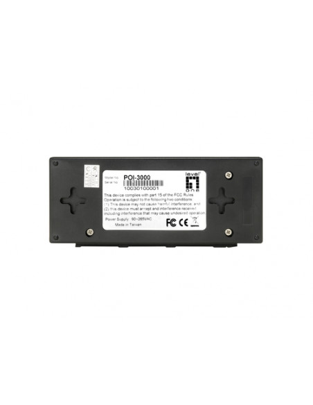 LevelOne POI-3000 adattatore PoE e iniettore Gigabit Ethernet