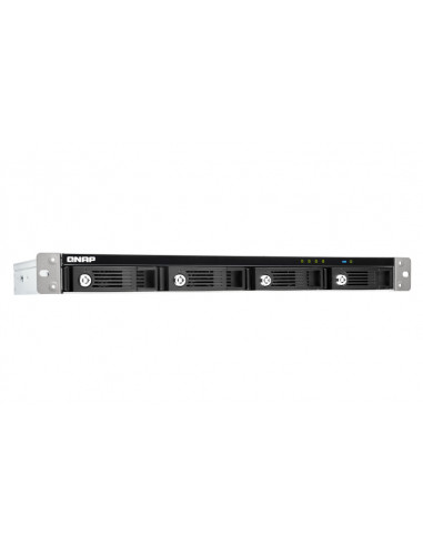 QNAP TR-004U contenitore di unità di archiviazione Box esterno HDD/SSD Nero, Grigio 2.5/3.5"