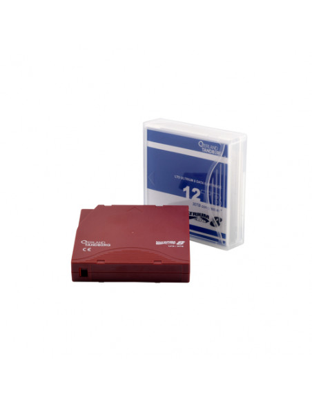 Overland-Tandberg TANDBERG LTO-8 CARTR 12TB/30TB UN-LABELED WITH CASE 20-PACK Nastro dati vuoto