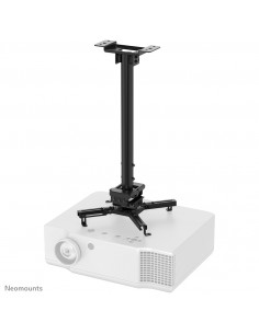 Neomounts CL25-540BL1 Supporto a soffitto beamer - alt. 60,5-90,5 cm - montaggio facile - mobilità completa