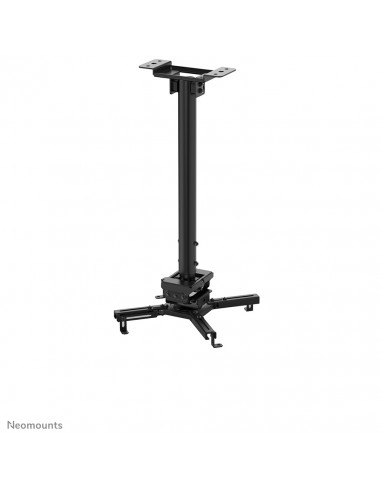 Neomounts CL25-540BL1 Supporto a soffitto beamer - alt. 60,5-90,5 cm - montaggio facile - mobilità completa