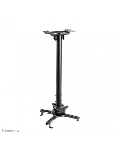 Neomounts CL25-540BL1 Supporto a soffitto beamer - alt. 60,5-90,5 cm - montaggio facile - mobilità completa
