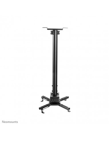 Neomounts CL25-540BL1 Supporto a soffitto beamer - alt. 60,5-90,5 cm - montaggio facile - mobilità completa
