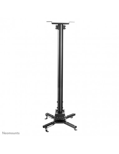 Neomounts CL25-550BL1 Supporto a soffitto beamer - alt. 74,5-114,5 cm - montaggio facile - mobilità completa