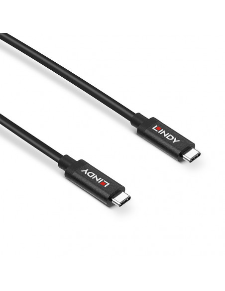 Lindy 43348 cavo USB USB 3.2 Gen 2 (3.1 Gen 2) 3 m USB C Nero