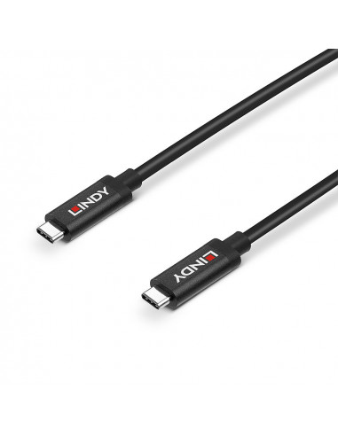 Lindy 43348 cavo USB USB 3.2 Gen 2 (3.1 Gen 2) 3 m USB C Nero