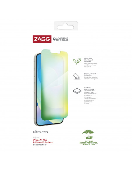 InvisibleShield Ultra Eco Pellicola proteggischermo trasparente Apple 1 pz
