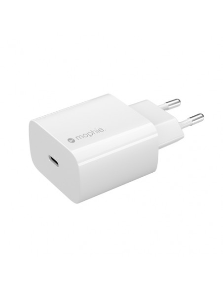 mophie 409908422 Caricabatterie per dispositivi mobili Computer portatile, Smartphone, Tablet Bianco AC Ricarica rapida Interno