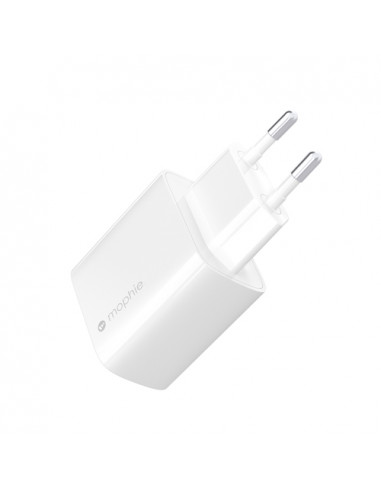 mophie 409908422 Caricabatterie per dispositivi mobili Computer portatile, Smartphone, Tablet Bianco AC Ricarica rapida Interno