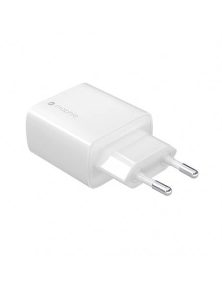 mophie 409908422 Caricabatterie per dispositivi mobili Computer portatile, Smartphone, Tablet Bianco AC Ricarica rapida Interno