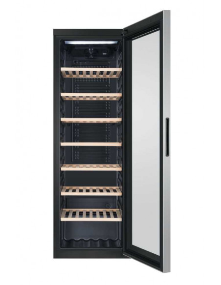 Haier Wine cellar HWS188GAE Libera installazione Nero 188 bottiglia/bottiglie
