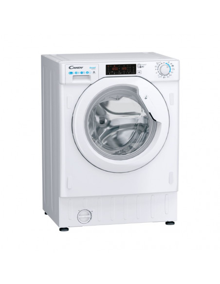 Candy Smart Inverter CBDO485TWME/1-S lavasciuga Da incasso Caricamento frontale Bianco D