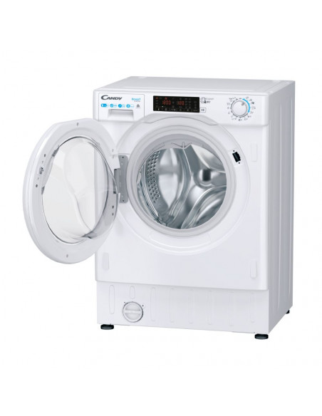 Candy Smart Inverter CBDO485TWME/1-S lavasciuga Da incasso Caricamento frontale Bianco D