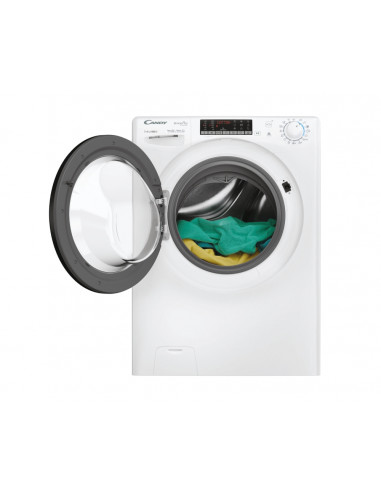 Candy CSOW 4746TWMB5-S lavasciuga Libera installazione Caricamento frontale Bianco E