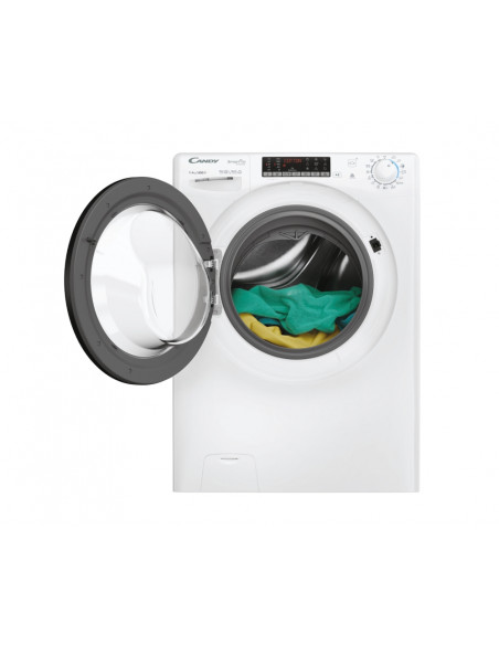 Candy CSOW 4746TWMB5-S lavasciuga Libera installazione Caricamento frontale Bianco E