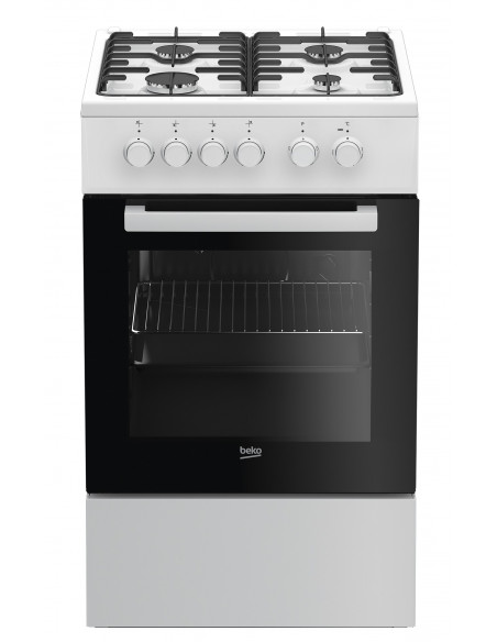 Beko FSS52020DW Cucina Elettrico Gas Bianco