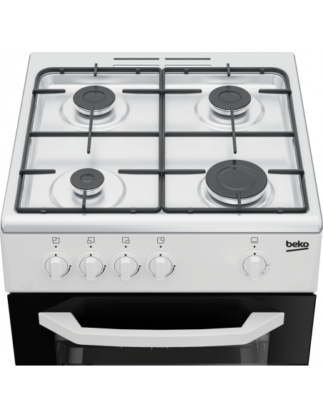 Beko CSG42001FW Cucina Gas Bianco