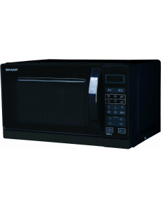 Sharp R-742BKW forno a microonde Nero Microonde con grill Superficie piana 25 L 900 W