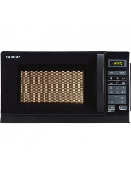 Sharp R-642BKW Nero Microonde combinato Superficie piana 20 L 800 W