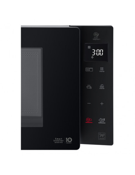 LG NeoChef MH6336GIB forno a microonde Nero Microonde combinato Superficie piana 23 L 1100 W
