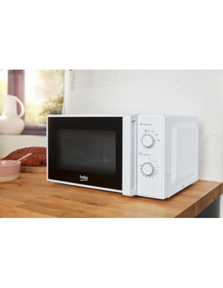 Beko MOC20100WFB forno a microonde Bianco Solo microonde Superficie piana 20 L 700 W